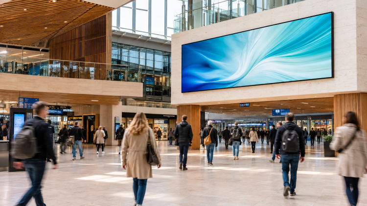 Professional Displays in Public and Retail Spaces